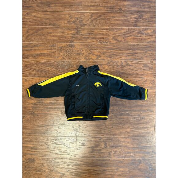 [Vintage] RARE 90s Nike Iowa Hawkeyes Track Jacket - Size 3T - Picture 1 of 8